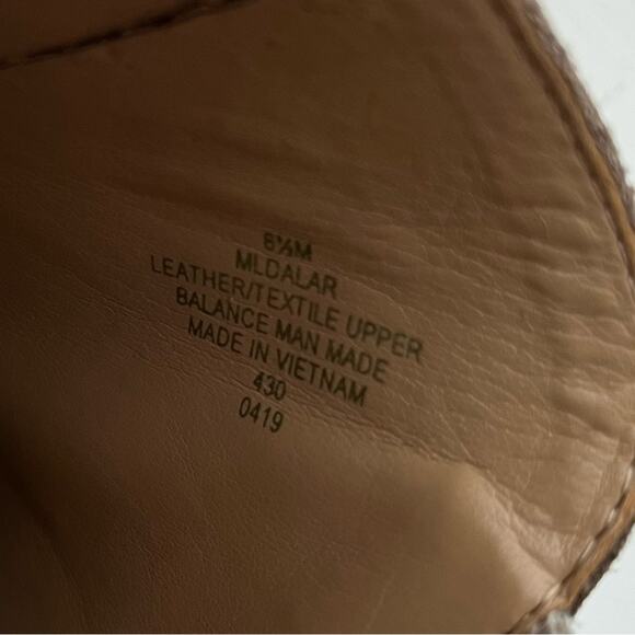 Marc Fisher Ltd taupe Dalar perforated suede ankle bootie size 6.5 - Picture 10 of 11